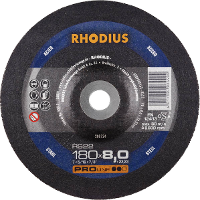Rhodius 208124 RS22 Afbraamschijf Staal, Gegoten 10 stuk(s)