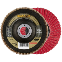 Rhodius 208743 JUMBO SPEED Lamellenschijf Diameter 115 mm Boordiameter 22.23 Mm Korrelgrootte (num) 40 RVS 1 stuk(s)
