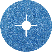 Rhodius 300316 Fiberschijf Diameter 125 mm Boordiameter 22.23 Mm RVS, Staal 1 stuk(s)