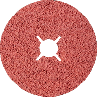 Rhodius 307095 Fiberschijf Diameter 125 mm Boordiameter 22.23 Mm RVS, Staal 1 stuk(s)