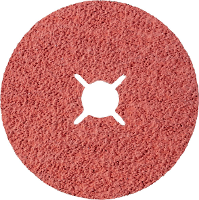 Rhodius 307107 Fiberschijf Diameter 115 mm Boordiameter 22.23 Mm RVS, Staal 1 stuk(s)