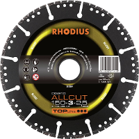 Rhodius RHODIUS 303389 Diamanten doorslijpschijf 150 mm 1 stuk(s)