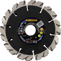 Rhodius RHODIUS 353301 Diamanten doorslijpschijf 125 mm 1 stuk(s) Beton