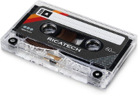 Ricatech: CT60 Audio Cassette Tape   Wit