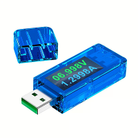 T25 USB 2.0 Kleurendisplay Tester 0.96 Inch IPS 4 30V 0 6A 0.001V/0.0001A WiFi 2.4G Android App Automatische Rotatiesche