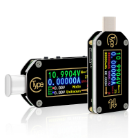 RIDEN® TC66 / TC66C Type C PD trigger USB spanningsampèremeter Capaciteitsmeter 2 wegsmeting Oplader Batterij APP PC USB