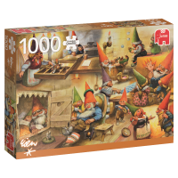 Rien Poortvliet   Bij de kabouters thuis puzzel