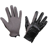 Rijhandschoen Gloria Zwart #95;_Ruiterhandschoen Gloria Zwart   Medium