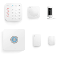 Ring Alarm 5 Pc Kit White Indoor Cam