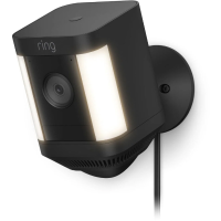 Ring Spotlight Cam Plus Plug in Black EU