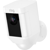 Ring Spotlight Cam White Battery