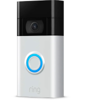 Ring Video Doorbell SatinNickel Slim