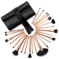 Lush Rose Gold Make up Brush Collection