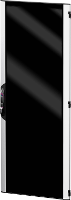 Rittal 5301423 19 inch Doorkijkdeur voor patchkast Zwart, Zilver