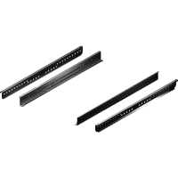 Rittal 5302166 19 inch Rails voor patchkast Geschikt voor kastdiepte: 1200 mm Zwart