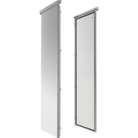 Rittal 9781860 CS zijwand, dubbelwandig, voor HT: 1800x600 mm Zijwand Aluminium 2 stuk(s)