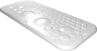 Rittal AX 2562.300 2562300 Flensplaat (l x b) 149 mm x 339 mm Kunststof Grijs 1 stuk(s)