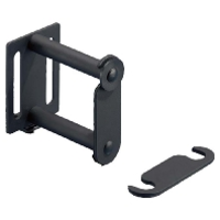 Rittal 7111.214 19 Inch Kabelgeleiding voor patchkast 1 HE Zwart