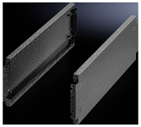 Rittal VX 8640.042 Sokkelplaat Plaatstaal Zwart 2 stuk(s)