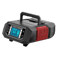 RJtianye Autobatterijlader 12V 20A 24V 10A 9 fase Intelligente Pulse Repareerlader Slim Opladen voor Voertuig Motorfiets