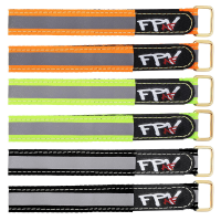 2 Stks RJX 20X100 300mm Draad Steken Reflecterende Batterij Strap Metalen Gesp voor RC Batterij