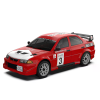 Rlaarlo SLEVO 07 voor Mitsubishi EVO 6.5 TME Officieel Gelicentieerd 1/7 2.4G 4WD 90km/u 6S Brushless RC Rally Auto met