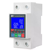WiFi Slimme Stroomonderbreker 63A 230V 6kA Overstroom Lekkagebescherming Bidirectionele Metering Achtergrondverlichting