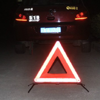 Road Emergency Foldable Reflective Triangle Warning Signs
