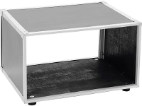 Roadinger Effektrack Studio 19 inch rack 4 HE Hout