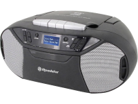 Roadstar RCR 777UD+ DAB+ CD radio AUX, CD, Cassette, FM, USB Zwart