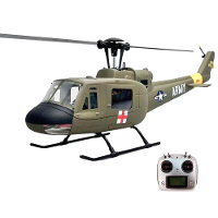 ROBAN 450 Klasse UH 1D 2.4G 11CH GPS Gestaabiliseerde Schaal Flybarless RC Helicopter RTF Met X1 Vliegcontroller