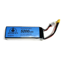 ROBAN 470L RC Helicopter Reserveonderdelen 14,8V 5200mAh 79,96Wh 30C 4S LiPo Batterij XT60 Stekker