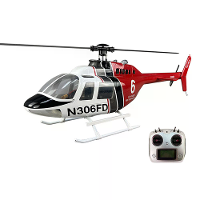 ROBAN Bell 206 470 Klasse 2.4G 8CH GPS Gestaabiliseerde Schaal Flybarless RC Helicopter RTF Met X2 Vliegcontroller