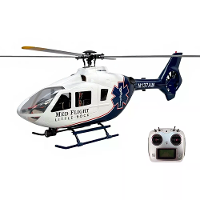 ROBAN EC135 450 Klasse 2.4G 6CH GPS Gestabiliseerde Schaal RC Helicopter RTF Met X2 Vliegcontroller en Zoeklicht