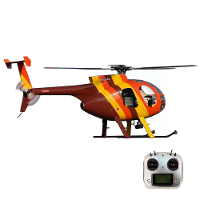 ROBAN MD500E MD500D 470 Klasse 2,4G 6CH Hughes Bird 5 Bladen Flybarless RC Helicopter RTF