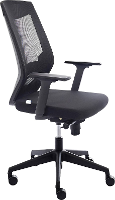 Rocada Bureaustoel 908 4 Zwart R908490 1 stuk(s)