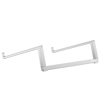 ROCK Laptopstandaard Opvouwbare aluminium houder Desktop Organizer voor notebook PC MacBook Laptop