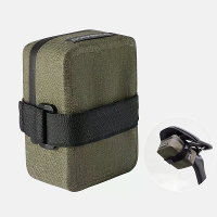 ROCKBROS 0.4L Mini Fiets Zadeltas Achtertas Lichtgewicht Waterdicht Draagbaar Slijtvaste MTB Wegfiets Tas