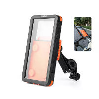 ROCKBROS 4.7 6.9Inch Magnetische Fiets Telefoonhouder Touchscreen Waterdicht Siliconen Antislip Schokabsorberende Stuur