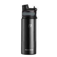 ROCKBROS 550 ml Thermosfles Sportfles Antislip 304 roestvrijstalen koude en warme Thermosbeker fietsen wandeluitrusting