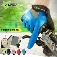 Rockbros Bike Sports Cycling Skiing Touch Screen Shockproof Gloves