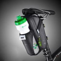 Rockbros Cycling Bicycle Saddle Bag Pannier Bike Bag Tail Storage Bottle Holder