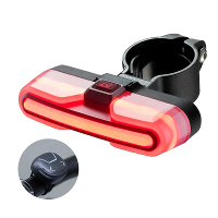 ROCKBROS REX01 Slimme Remsensor Fietsachterlicht 500mAh Batterij 5 Licht Modi USB C Oplaadbaar IPX6 Waterdicht Achterlic