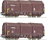 Roco 6600132 H0 2 delige set telescoopduimwagens van de ÖBB