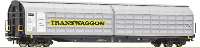 Roco 6600166 H0 Schuifwandwagen van de Transwaggon