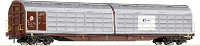 Roco 6600167 H0 Schuifwandwagen van de CD Cargo