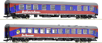 Roco 74027 H0 2 personenrijtuigen van de BTE