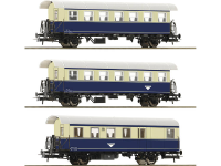 Roco 74094 H0 3 delige set Spanten wagon van de Ã BB