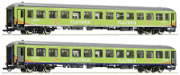 Roco 74193 H0 set van 2 personenrijtuigen, Flixtrain (DC)
