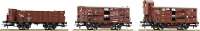 Roco 76060 H0 3 delige set goederenwagons van de K.P.E.V.